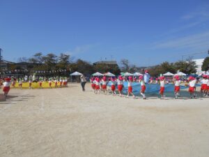 年中組演技(パラバルーン)